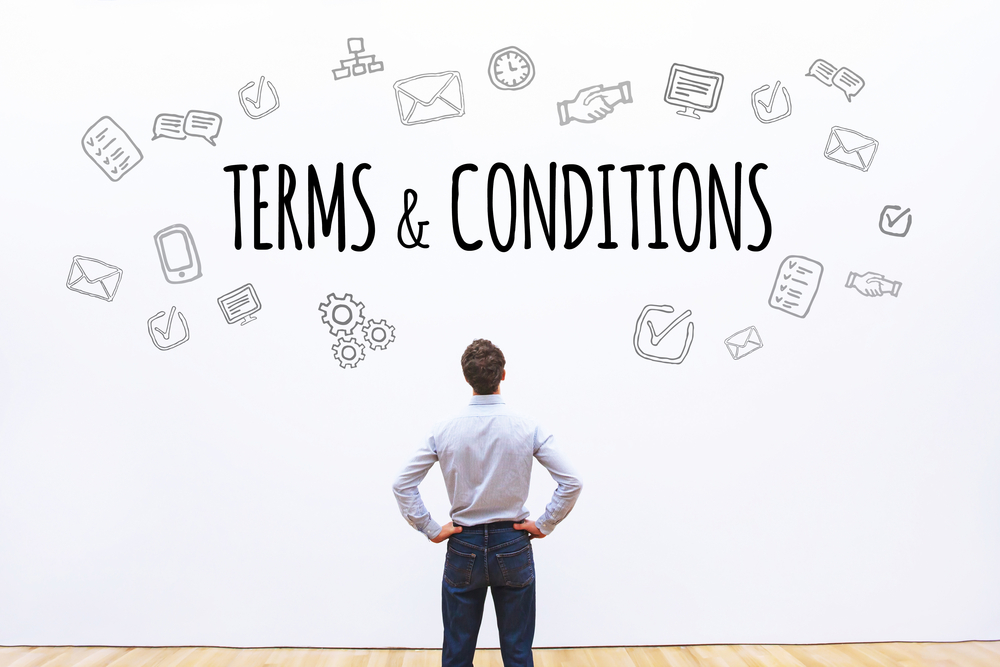 terms and conditions for internet gambling